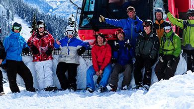 Group Catskiing in Whistler
