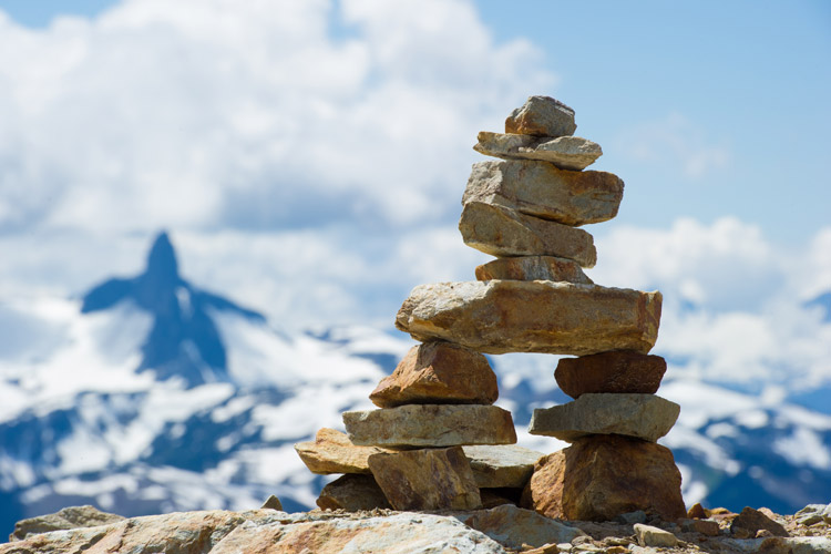 How To Build a Whistler Inukshuk - The Whistler Insider