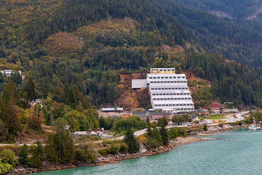 The Britannia Mine Museum on the Sea to Sky Highway. 
