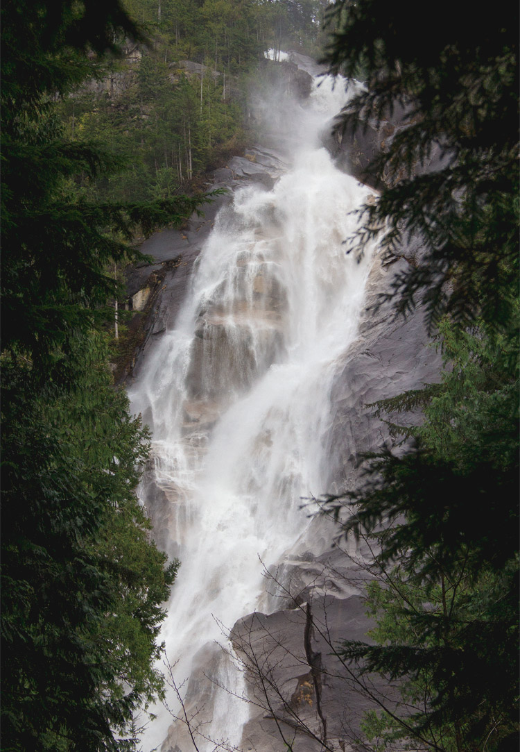 View of Shannon Falls