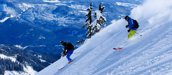 Whistler skiing