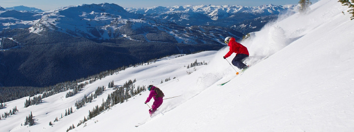 Whistler skiing