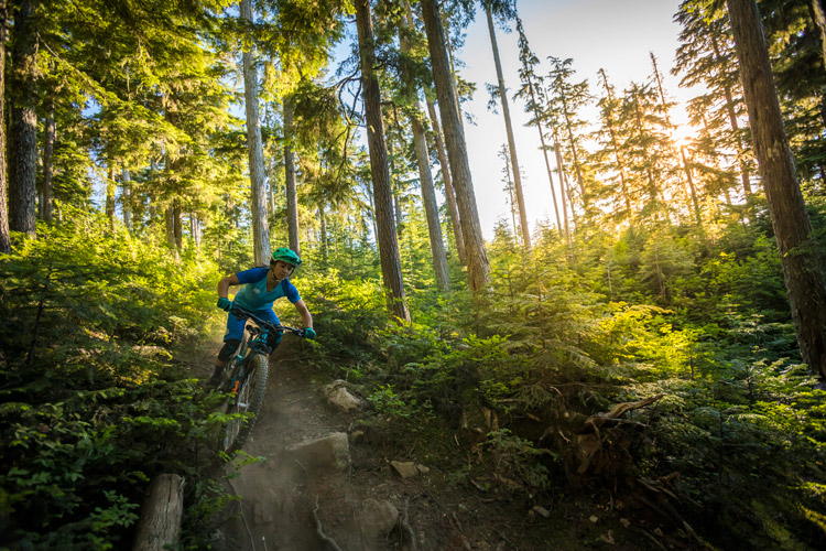 Mountain biking in Whistler