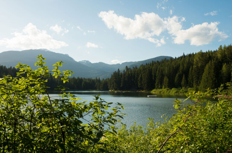 Lost Lake Park in Whistler.