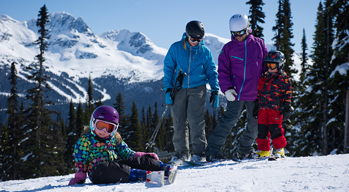 Family ski day