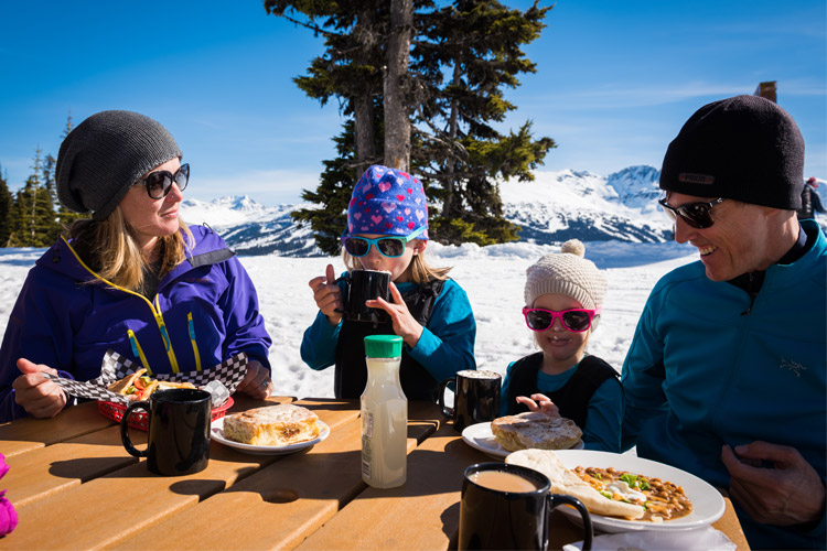 Spring Dining on Whistler Mountain