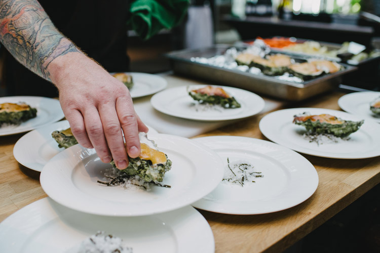 Food Presentation at Cornucopia