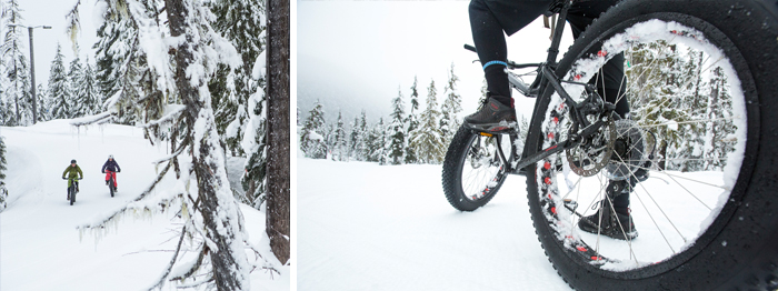 Fatbiking Callaghan Valley