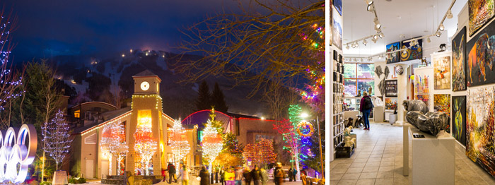 Holiday Lights in the Village