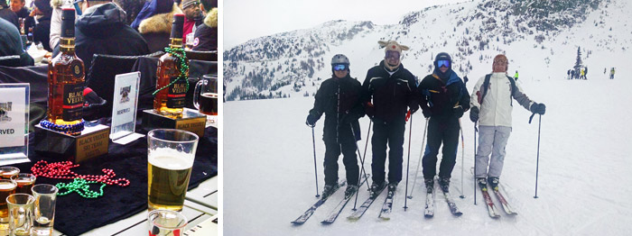 Black Velvet Ski Team on the Mountain