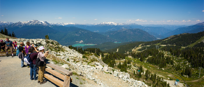 Peak Chair Views on Whistler