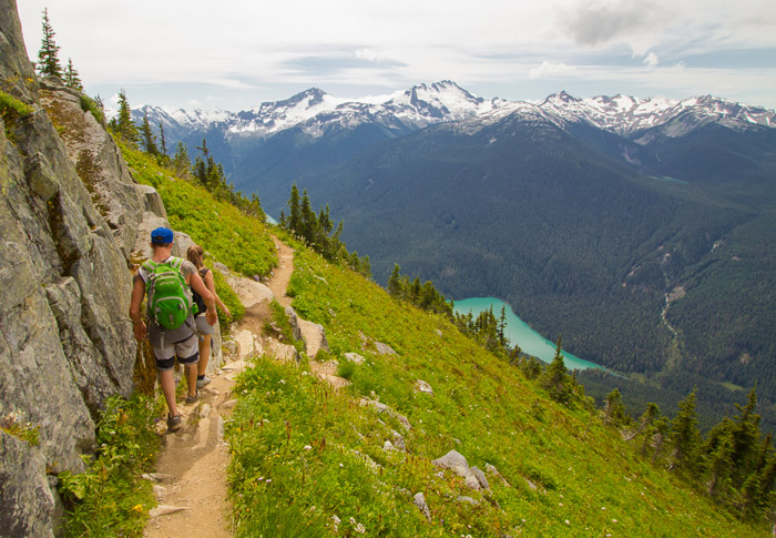 Alpine Hiking Trails On Whistler And Blackcomb Mountains