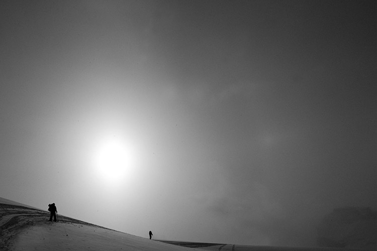 splitboarding in Whistlers Backcountry