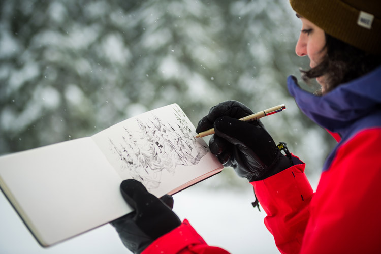 Art and adventure in the Whistler backcountry