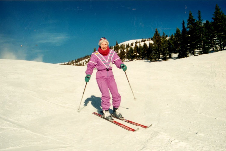Ski Day with Mom in Whistler