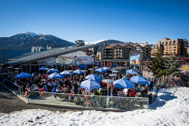 Spring Apres at the GLC in Whistler Village