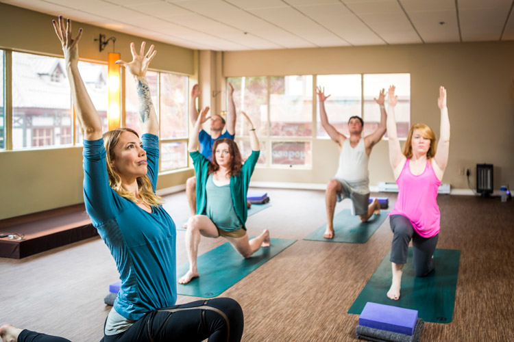 Yoga studio in Whistler