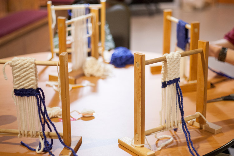 Weaving Workshop at the SLCC