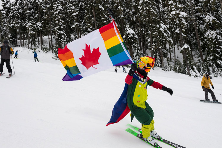 Whistler Pride and Ski January 2018 SKi Out