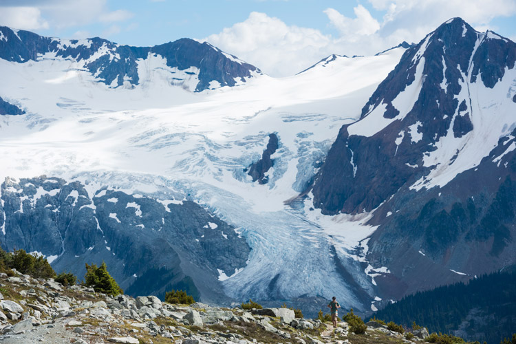 Hiking the Overload Trail on Blackcomb