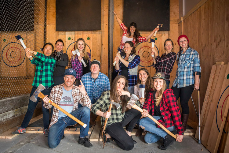 Fear of Flinging: How I Conquered the Axe-Throwing Challenge - The Whistler  Insider