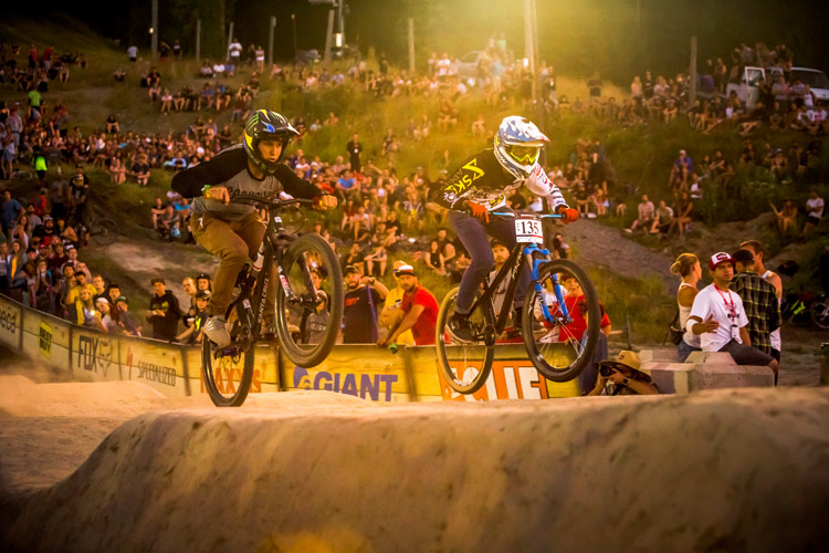 Pump Track Challenge heats at Crankworx Whistler