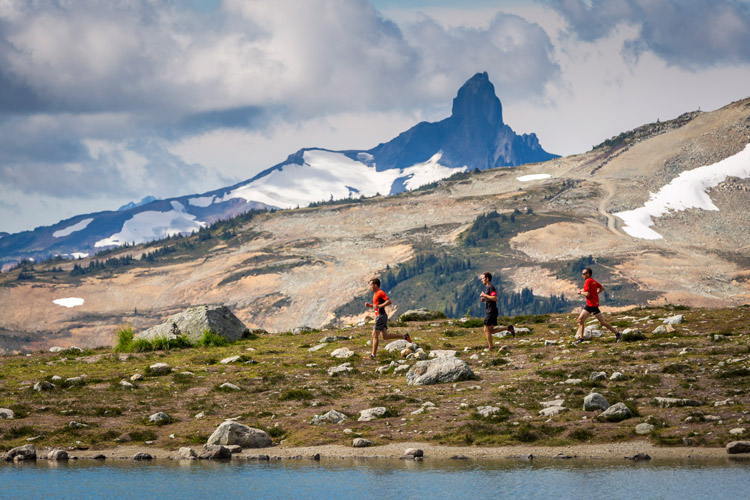 5 Peaks run, Blackcomb Mountain. Whistler, BC