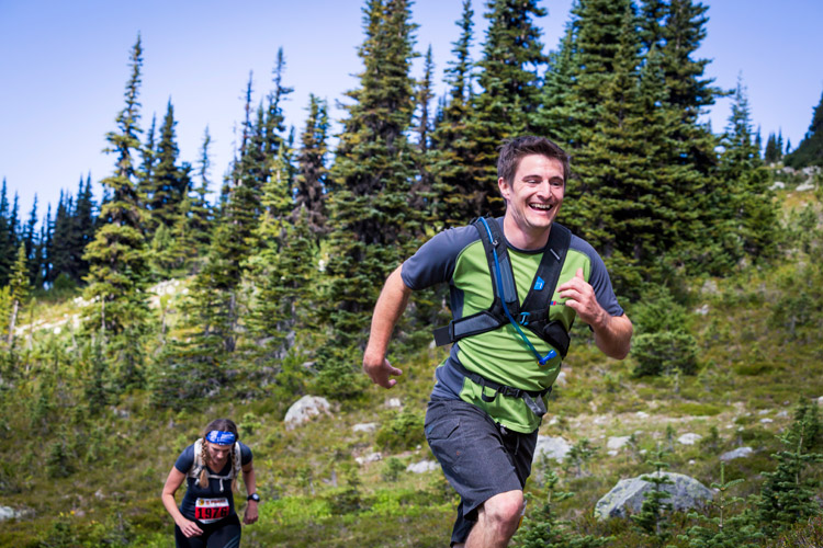 5 Peaks run, Blackcomb Mountain. Whistler, BC