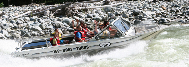 Jet Boating in Whistler