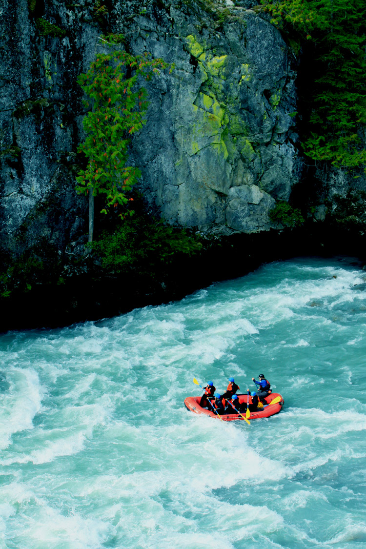 White Water Rafting in Whistler