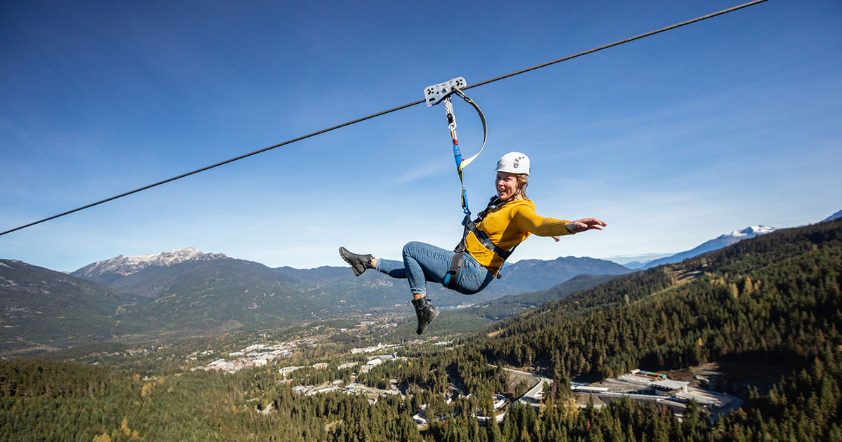 A Monster Adventure in Whistler: The Sasquatch® Zipline