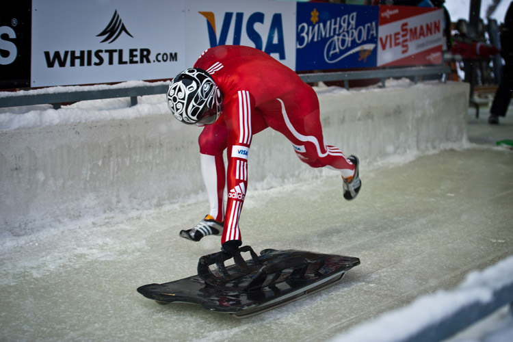 Skeleton at the Whistler Olympic Games