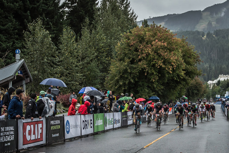 Whistler Finish Line at GranFondo