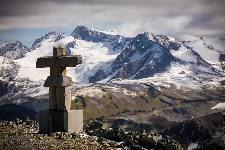 Inukshuk on Whistler Mountain