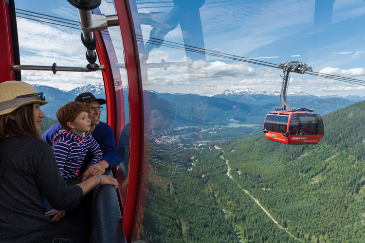 PEAK 2 PEAK Gondola Views in Whistler BC