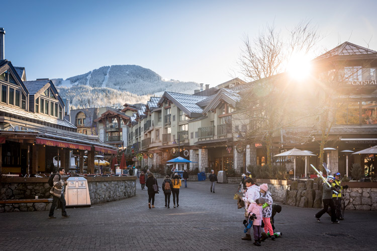 Winter in Whistler valley