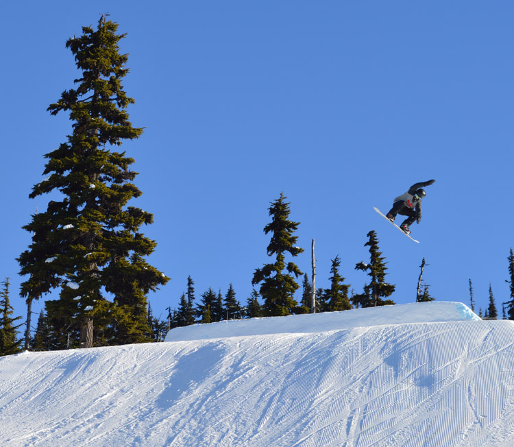 Ryan Johnston of the First Nations Snowboarding Team 2