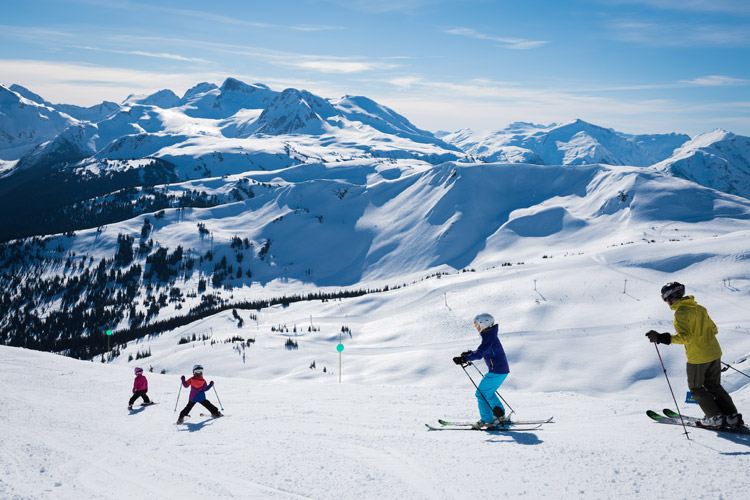 Family Fun Skiing in Whistler