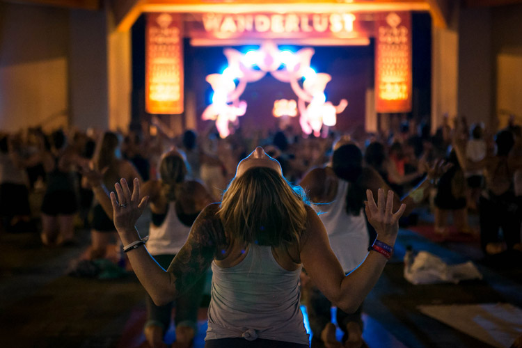 Yoga Class in the Whistler Conference Centre