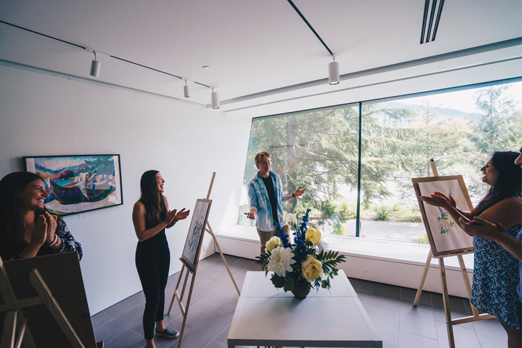 Workshop at the Audain Art Museum