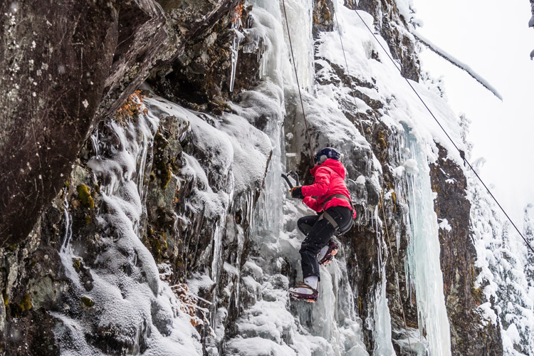 Guided Ice Climbing in Whistler