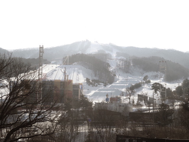 Winter Olympics 2018 Skier/Border Cross Track