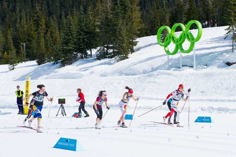 Cross country events at Whistler Olympic Park