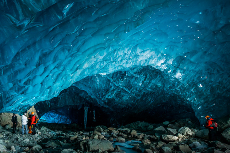 Ice Cave Entrance in Whistler
