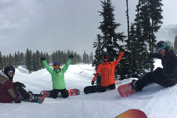 Women's Snowboard Camp in Whistler