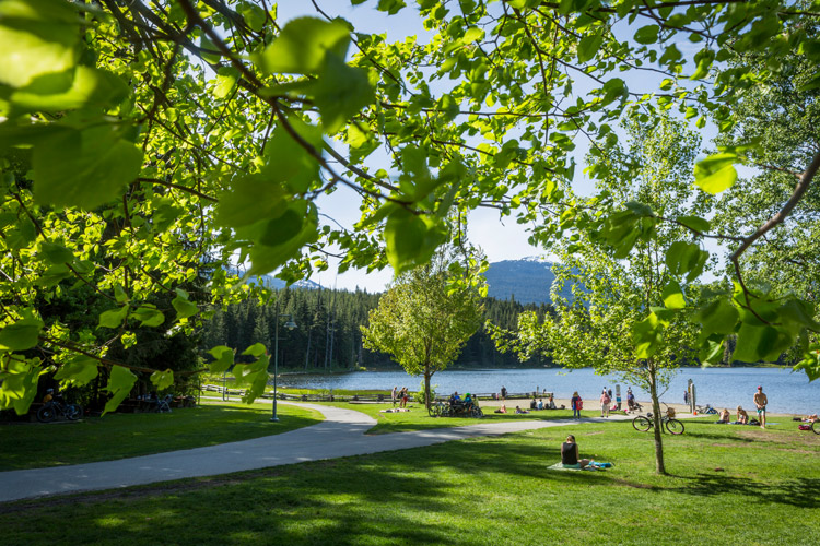 Lost Lake Park in Whistler, Canada