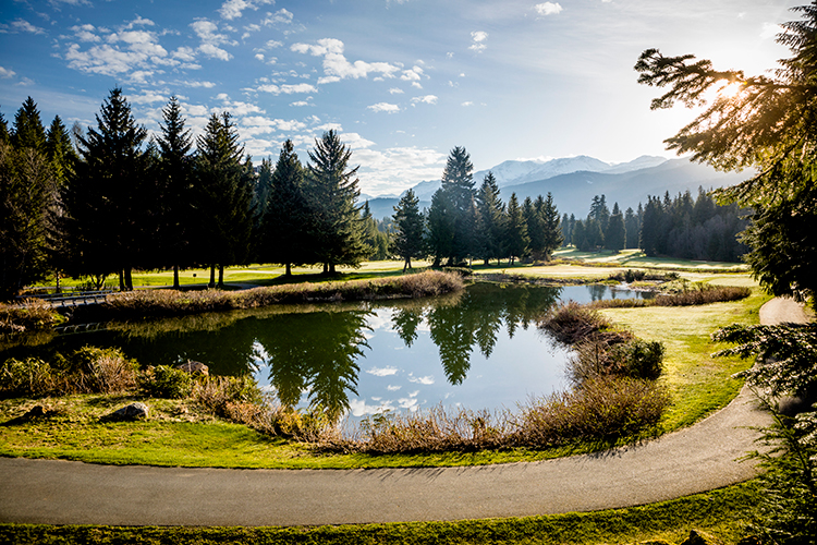 Spring Golfing in Whistler