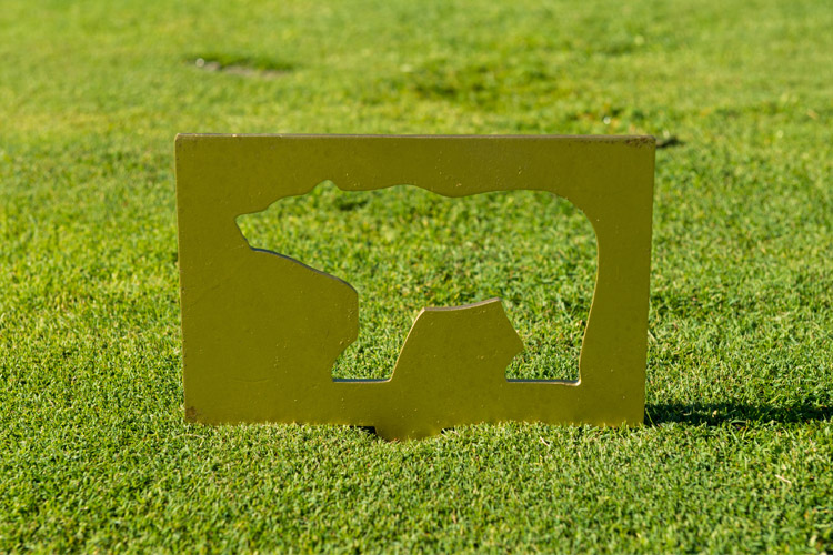 Whistler Golf Course Bear Marker