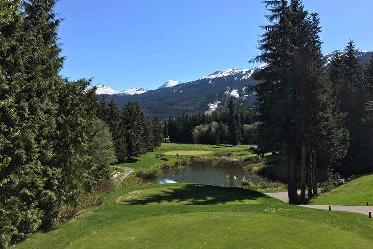 Whistler Golf Club 16th Hole Views