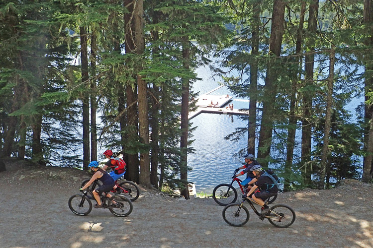 Lost Lake Loop on a Mountain Bike
